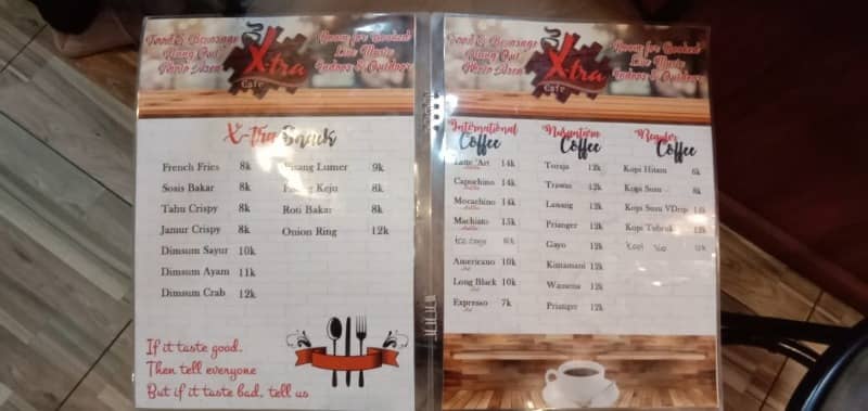 x-tra cafe jombang