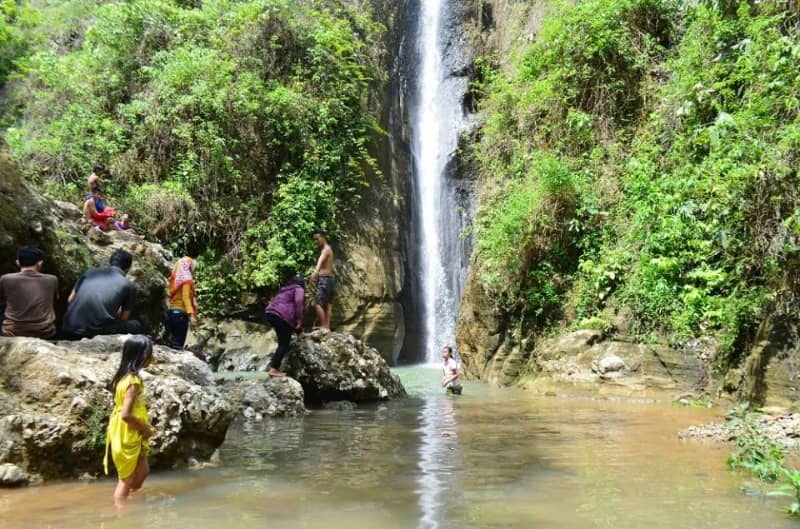 air terjun siluwok progo