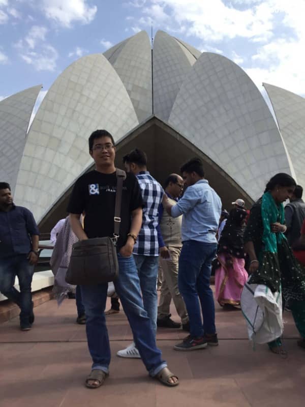 lotus temple delhi